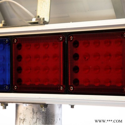 沈陽太陽能警示燈批發(fā)  交通LED施工燈 道路閃光燈 四燈雙面夜間路障燈批發(fā)  頻閃燈