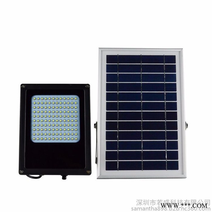 ruocin N500F 太陽能泛光燈 農村戶外照明裝飾LED庭院燈 園林別墅亮燈