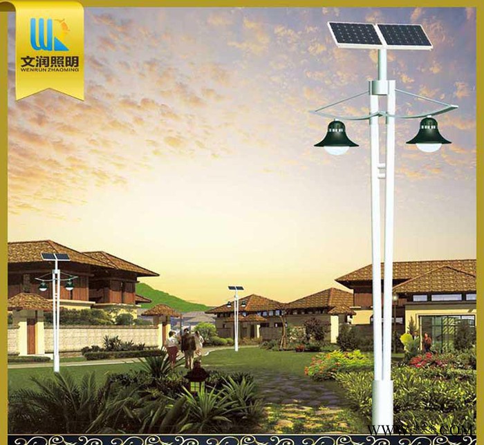 定制 新款庭院燈 太陽能節能庭院燈 光伏發電太陽能庭院燈