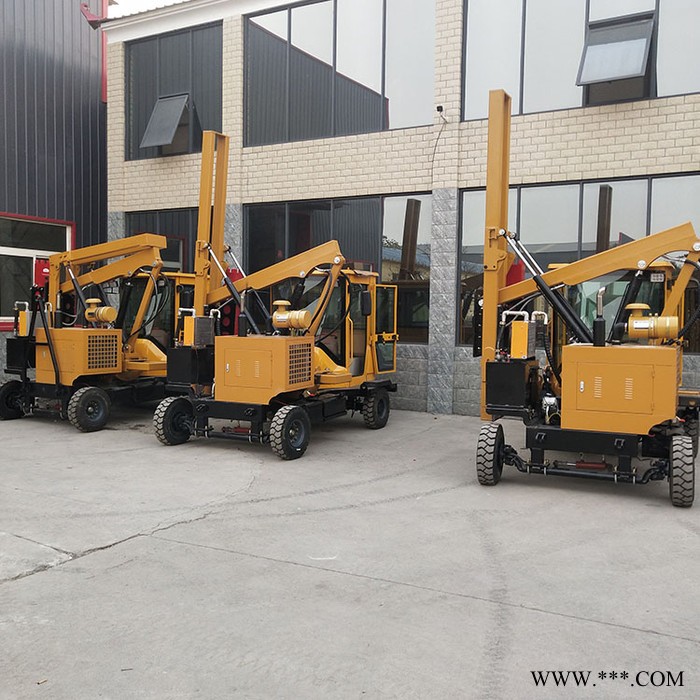 卡博恩光伏打樁機 電線桿光伏打樁機  建筑工地光伏打樁機