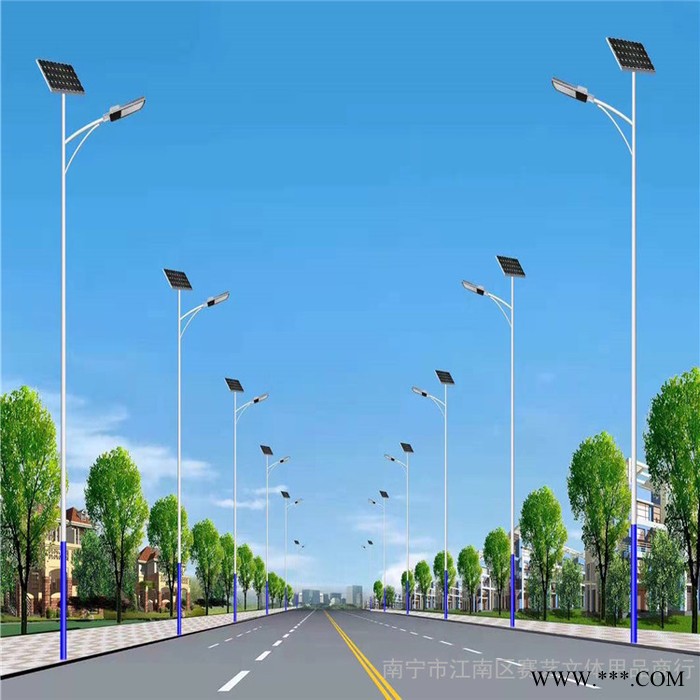 百色田東太陽能路燈戶外燈桿丨特色庭院燈桿支持定制