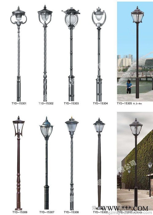 常州FNZH伍玖照明0350110湖北黃石小區園林廣場戶外綠化特色仿古太陽能不銹鋼鋁型材防水庭院燈廠家景觀路燈批發