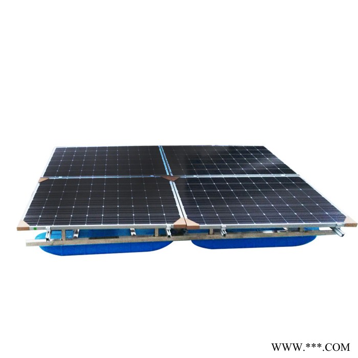 新能源太陽能曝氣機 光伏浮船蓄電池組太陽能噴泉曝氣機  太陽能光伏噴泉曝氣機