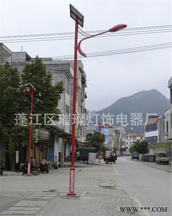 璀璨 LED太陽(yáng)能路燈廠家  太陽(yáng)能節(jié)能路燈 鋰電池路燈