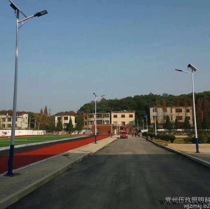 常州6米7米8米FNZH伍玖照明167新農村特色仿古新疆石河子民族風太陽能光伏路燈燈桿價格廠家扶貧亮化路燈價格批發