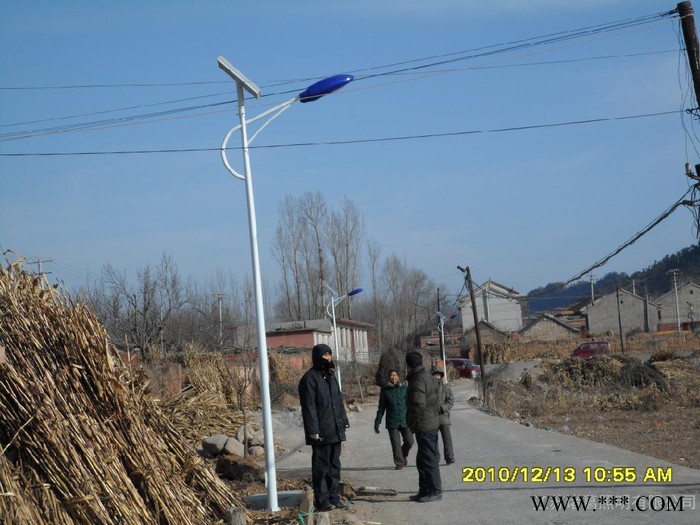 新農村建設8米太陽能路燈、太陽能庭院燈