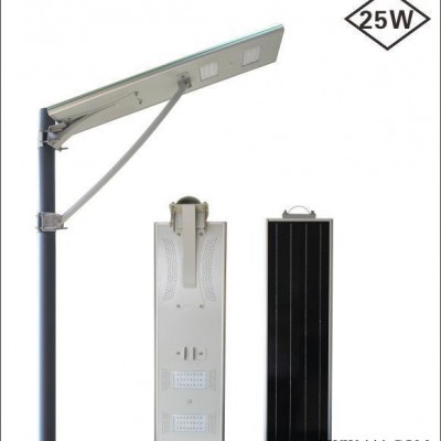 太陽能庭院燈25W太陽能路燈一體化太陽能路燈太陽能一體化路燈