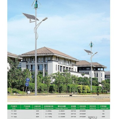 有路的地方就有中升照明太陽能路燈 太陽能風光互補路燈 庭院燈生產廠家