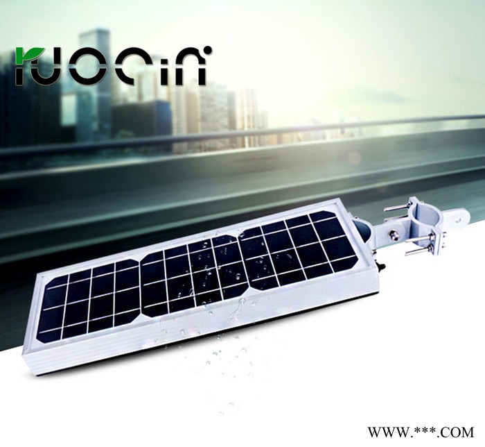 太陽能路燈生產 LED人體感應一體化太陽能路燈 庭院道路照明