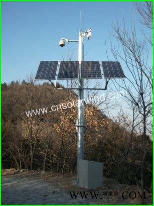 供應華陽風天津10W太陽能監控供電系統