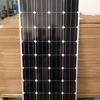 高效單晶150W 160W光伏板太陽能電池板A1級家用發電系統