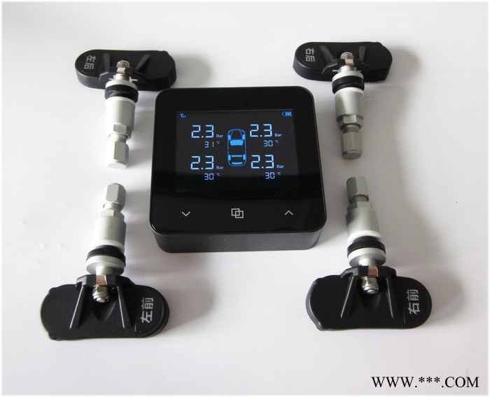 全新智能語音熱賣無線汽車輪胎壓力監測系統內置胎壓監測TPMS