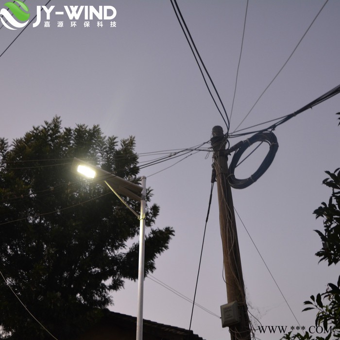 [嘉源]25W一體太陽能庭院路燈直銷 磷酸鐵鋰電池使用壽命5