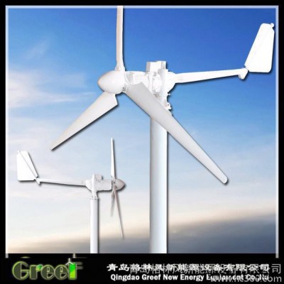 供應5KW風力發電機，風光互補系統別墅專用小型風力發電機組