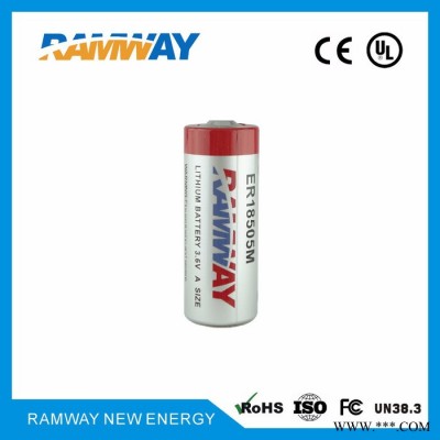 睿奕ER18505M 3.6V 3500mAh 一次性 鋰亞電池 鋰電池 智能水表電池