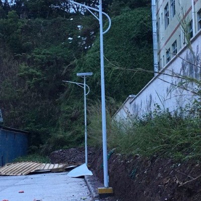 璀璨   太陽(yáng)能路燈批發(fā) 新農(nóng)村光伏路燈 戶外LED道路燈照明廠家