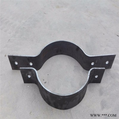 電力抱箍 含加強筋 光纜對合抱箍 湖南光伏發(fā)電用