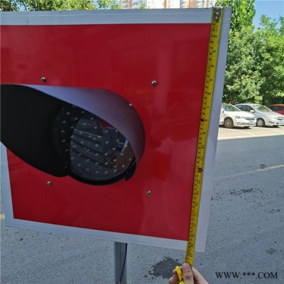 鑫隆現貨直銷太陽能土擋燈 線路終端的車擋指示器 鋰電池的土擋燈