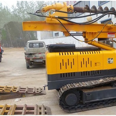 潤煤R太陽能光伏液壓履帶打樁機,打樁機性能,打樁機規(guī)格