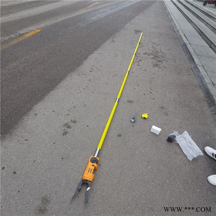 鑫隆旺高空綁線光纖線附掛機 電纜捆扎機 高空遙控光纜捆綁機 帶兩塊鋰電池