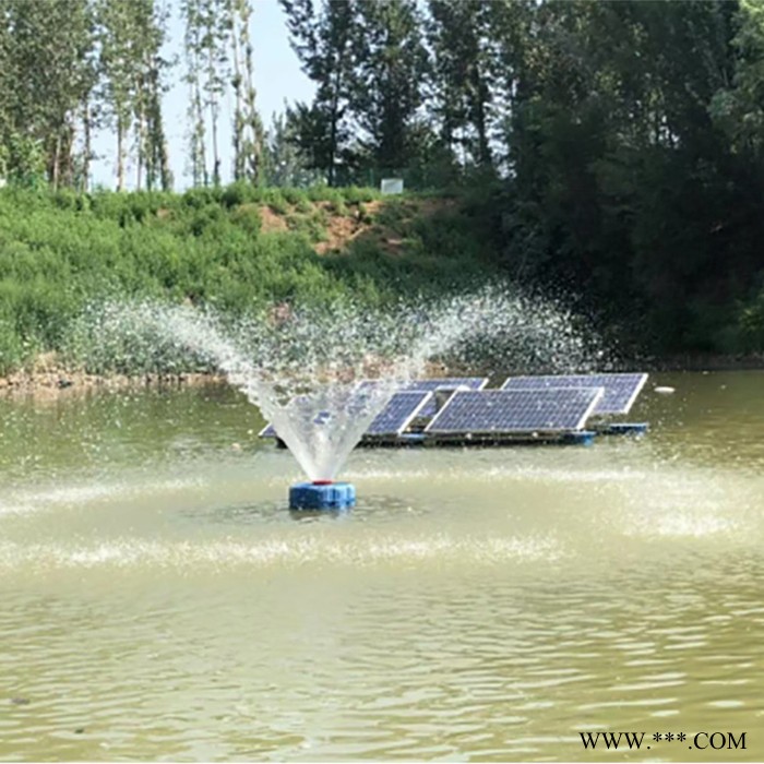 LVJIE/綠節(jié) 太陽能曝氣機 噴泉曝氣機 潛水射流曝氣機 光伏增氧噴泉曝氣機一體式大流量可定制曝氣機