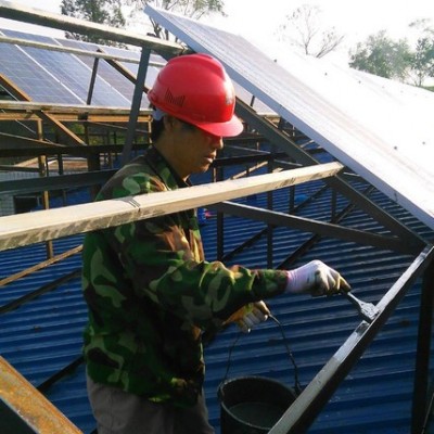 45kw太陽能提水系統 太陽能提灌站 光伏揚水系統 無人值守系統