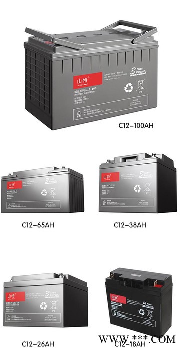 山特蓄電池C12-17城堡系列12V17AH直流屏UPS蓄電池 EPS蓄電池 風(fēng)能光伏發(fā)電 電廠專用電池