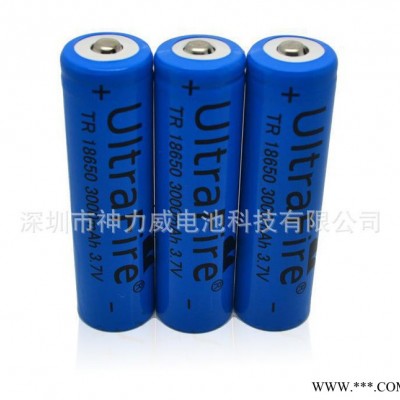 UltraFire 神火 充電尖頭鋰電池 強光手電筒1865