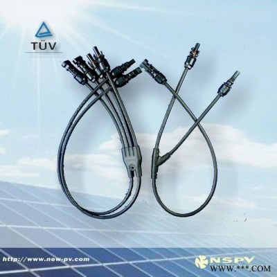 MC4.0防水接頭/ PV連接器 /端子插件/光伏接頭/TUV認證產品/線對線插頭/線束/太陽能發電/光伏屋頂 **