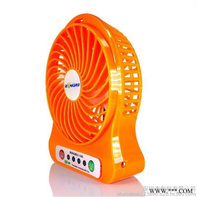 創科有限公司CH18899 臺式USB風扇  學生手持風扇  鋰電池帶LED燈照明