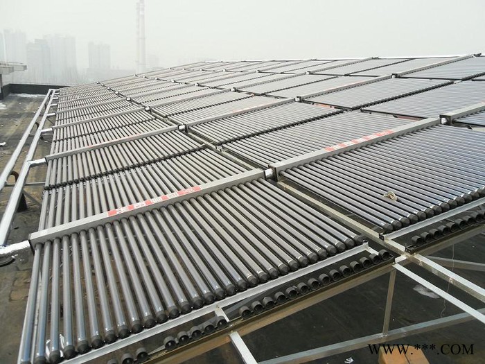 供應同享陽光100噸太陽能熱水工程