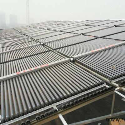 供應同享陽光100噸太陽能熱水工程