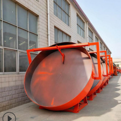 有機肥圓盤造粒機生物復合肥顆粒雞豬牛羊糞成球機化工原料制粒機