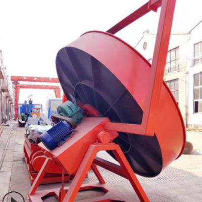 全自動不銹鋼圓盤造粒機 小型生物有機肥制粒設備化工原料滾球機