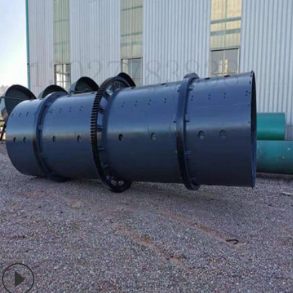 豬牛羊雞畜禽糞便轉鼓造粒機滾筒式草木灰菌渣生物有機肥制粒設備