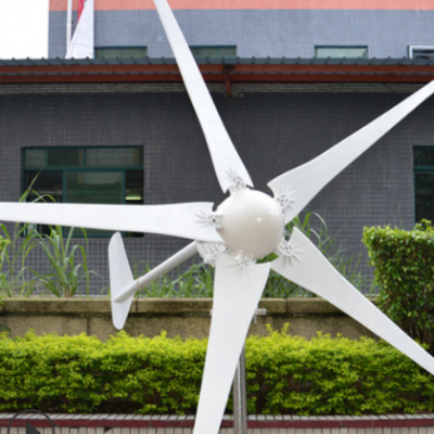 供應2000W48V風力發電機2KW風光互補家用風能發電五葉片微風啟動