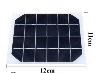 2W 6V 太陽能電池板 。 太陽能PET層壓板