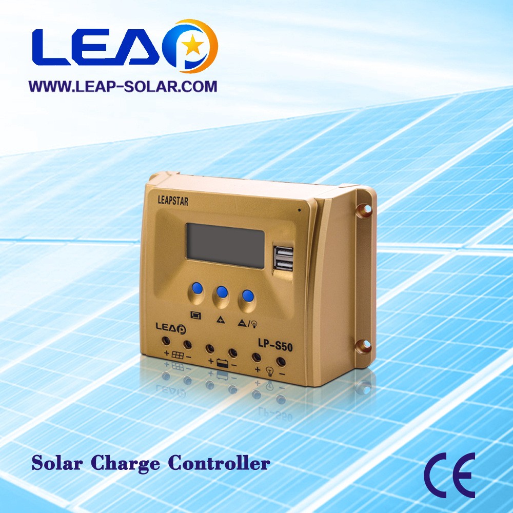 新款太陽能充放電控制器LP-S50 太陽能控制器批發