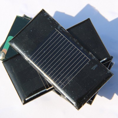 30x60mm太陽能板 太陽能滴膠板 太陽能小板 太陽能組件 0.14W0.5V