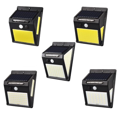 太陽(yáng)能燈 LED人體感應(yīng)燈 景觀庭院壁燈 花園戶(hù)外防水圍墻照明路燈