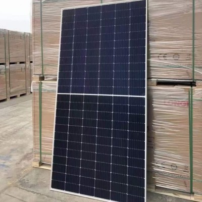 隆基樂葉光伏板535-555W單晶組件A級Longi太陽能板光伏發電批發