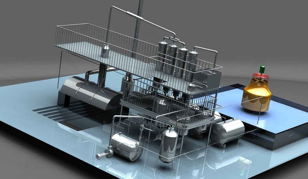 塑料油廢機(jī)油輪胎油提煉柴油