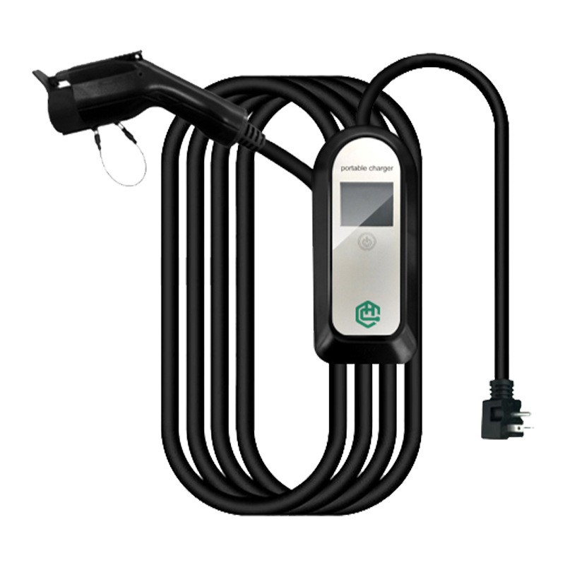 恒充現貨國標/歐標/美標帶屏新能源汽車充電樁批發單槍智能家用充