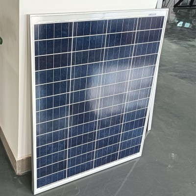 太陽能光伏組件50W-100W路燈家用庭院太陽能板多晶光伏板
