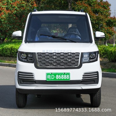 電動四輪車電動電瓶車代步車老年人電動車成人家用接送孩子上班