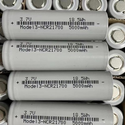 21700鋰電池5000mAh3.7V動力5c充電電池逆變器電動玩具燈具儲能