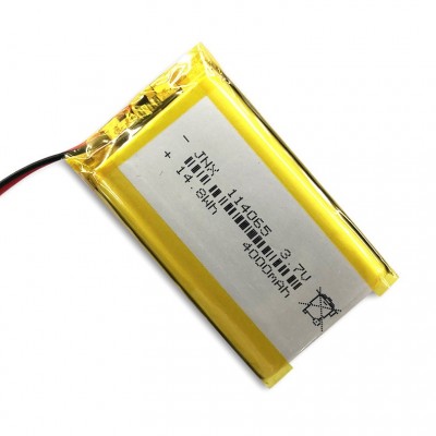 批發(fā)聚合物鋰電池114065 3.7V藍(lán)牙音箱4000mAh剃須刀移動(dòng)電源電池