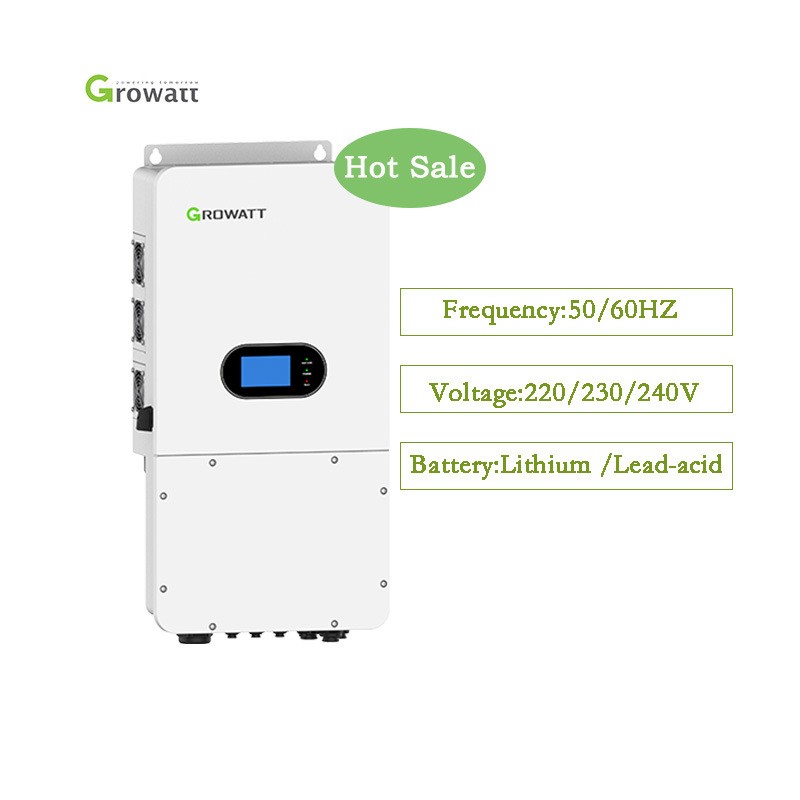 一件也是批發價古瑞瓦特10KW分相儲能太陽能混合正弦波逆變器