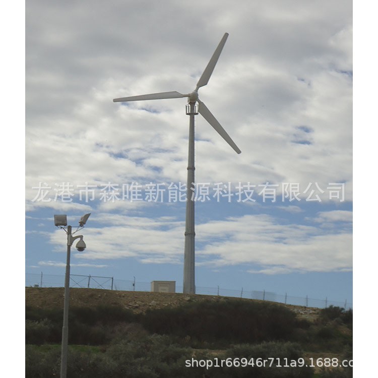 水平軸電控100KW風力發(fā)電機組 中小型100千瓦分布式風力發(fā)電機