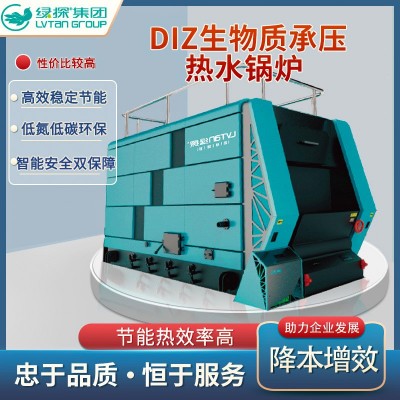 綠探LVTAN生物質鍋爐熱水鍋爐集中供暖工業用能用熱加工定制